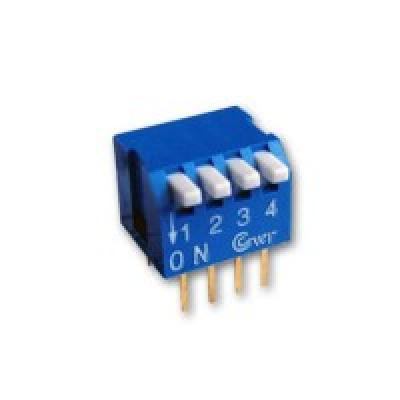 GDP04S DIP Switch 4 Way, Piano Type