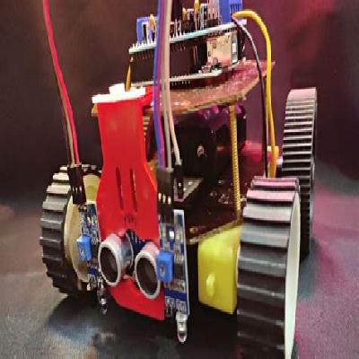 Mn 106 Dual Obstacle Follower Robot Kit