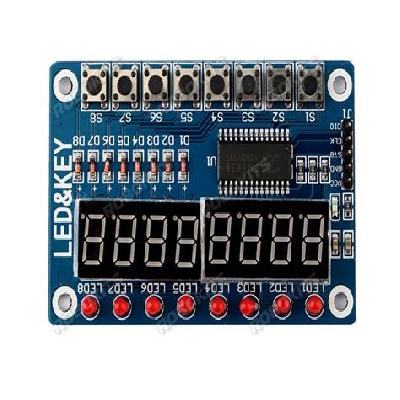 TM1638 8 Bit Button LED Segment Digital Control