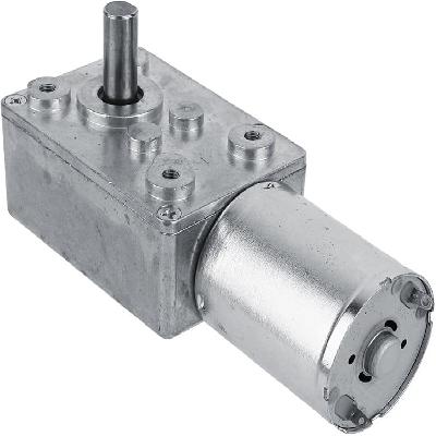 12v DC Square Gear or Geared Motor 60 RPM - High Torque 30 by 40
