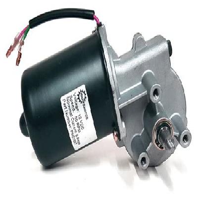 3.5,10,30,60,100,150,200,300,500,1000 RPM 12v DC Offside Gear Motor - Side Shaft