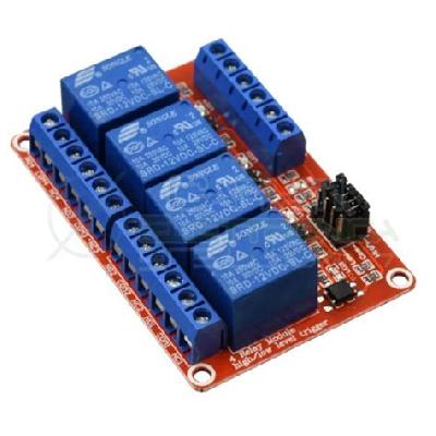 Songle SRD 12VDC SL C 4 Channel Relay Module
