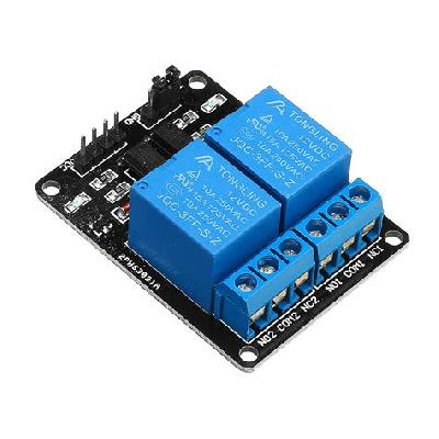 2 CHANNEL RELAY BOARD 12v