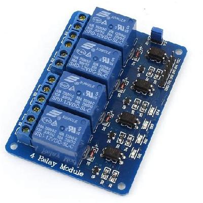 4 CHANNEL RELAY BOARD 12V