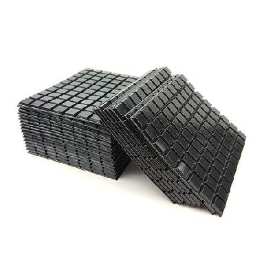 3M Square Black Bumpon SJ5008, Bumpon Protective Products