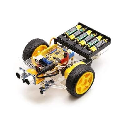 4 Motor Robot Car Kit For Arduino Based Robotics Projects