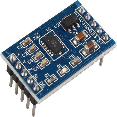 MMA7361 3 Axis Accelerometer Module By KitsGuru KG023