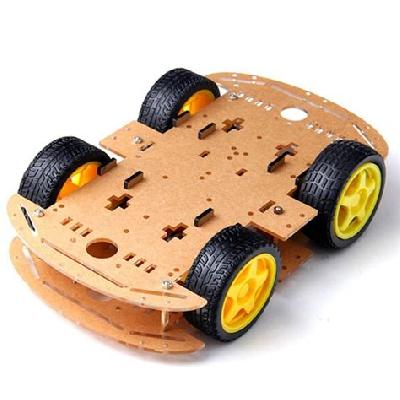 Robot Car Geared Motor Chassi