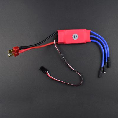 30A Brushless Motor Speed Controller RC Bec Esc for Quadcopter Plane Helicopter (Yellow)