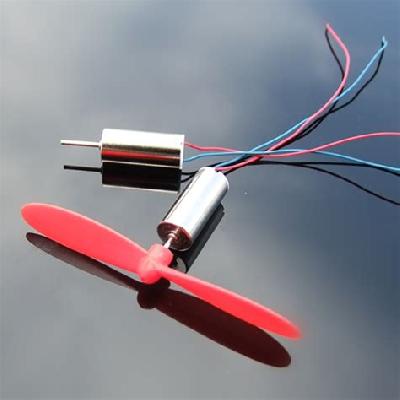 Dc 3.7v 716 7x16mm Micro Core Less Motor With Propeller High-speed Mini Drones ( Pack Of 4 )
