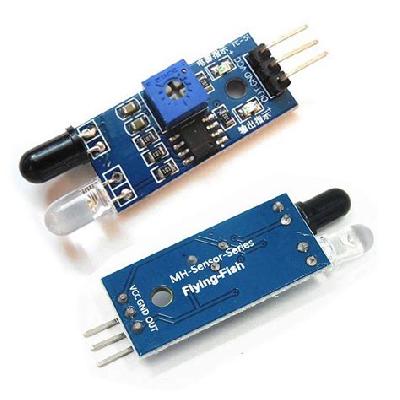 IR sensor Infrared Obstacle Avoidance Sensor Module for Arduino Smart Car Robot, Blue