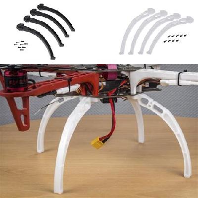 Landing Gear Stand For F450 F550 S500 Quad copter Drone (Black)