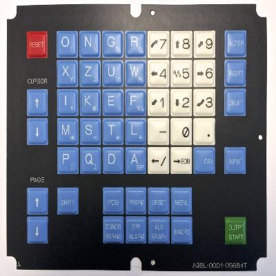 Fanuc Operator Membrane Keypad A98L-0001-0568M Fanuc OM Series