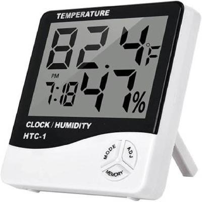 Mini HTC Thermometer Hygrometer- White