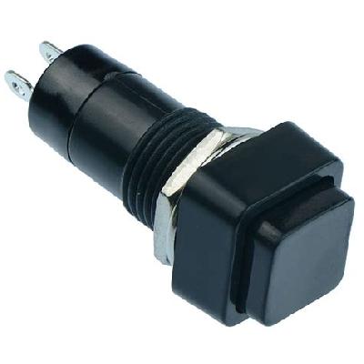 Black Push Button