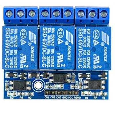 Blue 3 Channel Relay