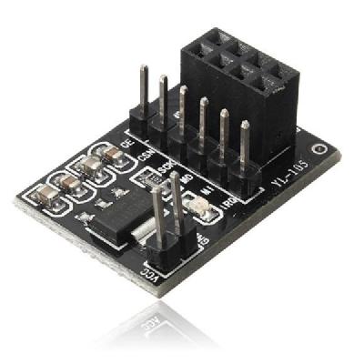 CentIoT-5V to 3.3V AMS1117 Chip Socket Adapter Board-8 Pin Nrf24L01 Wireless Module