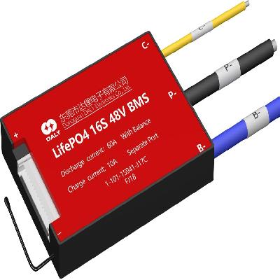 Centiot- 14s 48v 15a - Bms Protection Board For 14s Li Licoo2 Limn2o4 18650 Battery - With Balance