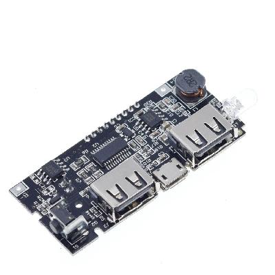 CentIoT-Dual USB 5V 1A 2.1A Mobile Power Bank 18650 Battery Charger PCB Module Board