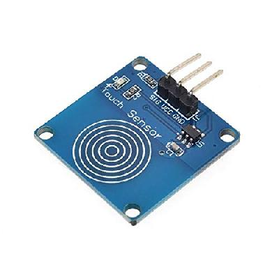 CentIoT-TTP223B Blue Digital Touch Sensor Switch 1 Channel Self-Locking No-Locking Capacitive Button
