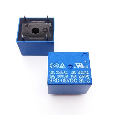 CentIoT - 12V DC Power Relay - SRD-SL-C DIP-5 - Non Latching SPDT 10A (250VAC 30VDC)