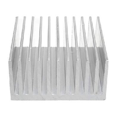 CentIoT - 40mm Heat Sink Aluminum Heatsink Cooler for LED Light - 40x40x10mm for Peltier (Silver)