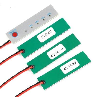 CentIoT - 4S 14.4V lifepo4 Battery Indicator -18650 Li-ion lipo Li Battery Indicator  LED - switch