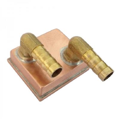 CentIoT - Copper Top Nozzle Water Cooling Block Liquid Cooler Waterblock Radiator