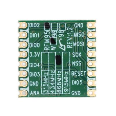 CentIoT - RFM95W-868S2 RFM95 LoRa Ultra-long Range Transceiver Module - GFSK GMSK LoRa OOK -SPI