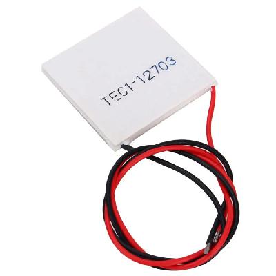 CentIoT - Slim Tec1-12703 12v 3a Thermoelectric Cooler Generator Peltier Heatsink 30mm 30mm