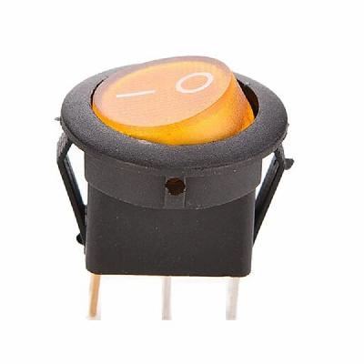 CentIoT - Square Illuminated- KCD4 DPST 16A 250V / 20A 125V 4 Pin-Light Rocker Power Switch (Green)