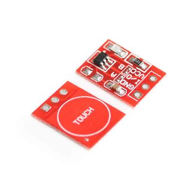 CentIoT - TTP223 Red Digital Touch Sensor Switch 1 Channel Self-Locking No-Locking Capacitive Button