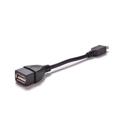 CentIoT - USB 2.0 Type A Female to B Mini Male - OTG Host Adapter Extension Cable