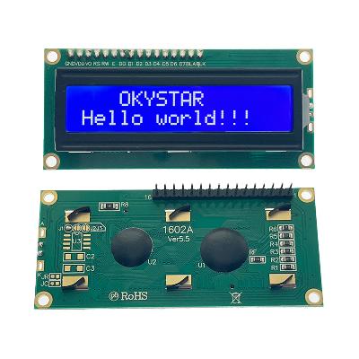 CentIoT -LCD Display Module 1602 16x02 IIC/I2C LCD-1602 - For Arduino - 5V Green/Yellow Backlit