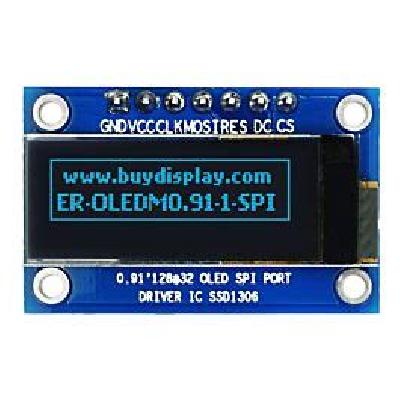 Probots 0.91 OLED Display Blue 128x32 for Arduino Raspberry Pi I2C