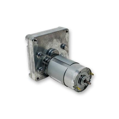 Probots 10 RPM 12V Square Gearbox DC motor For DIY Robotics