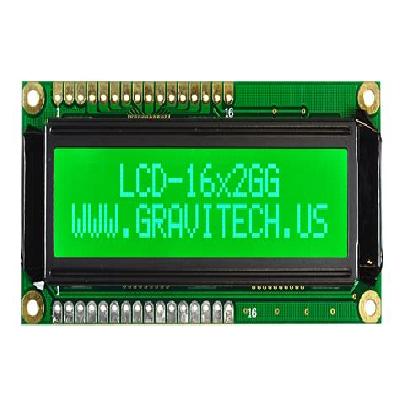Probots 16 X 2 LCD With Green Backlight