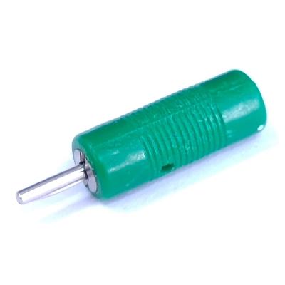 Probots 2mm Banana Plug Connector With Cross Hole - 10A - Black