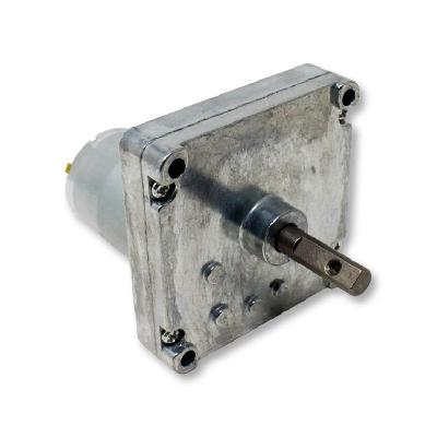 Probots 300 RPM 12V Square Gearbox DC motor For DIY Robotics