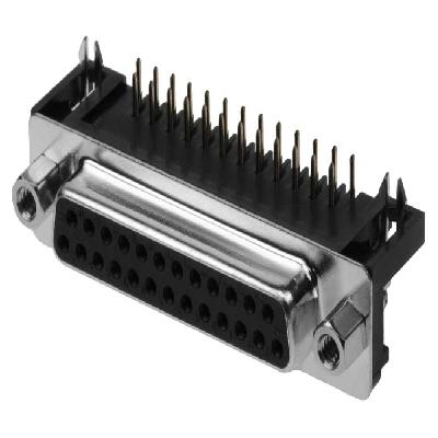 Probots DB25 Female Right Angle Connector