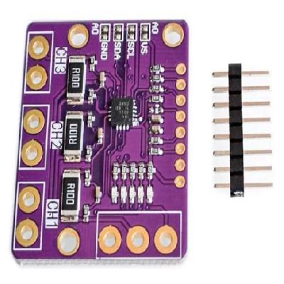 Probots Ina3221 3 Channel Current  Sensor I2c Smbus Shunt Power Supply