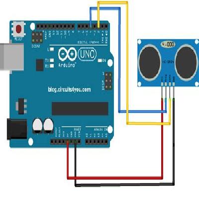 Probots Long Range Ultrasonic Distance Sensor Module For Arduino