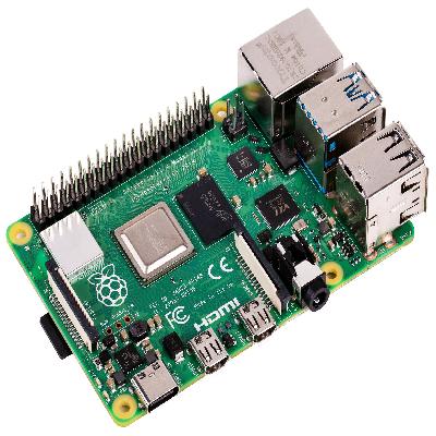 Raspberry Pi 4 Model-B with 8 GB RAM Electronic Development Board