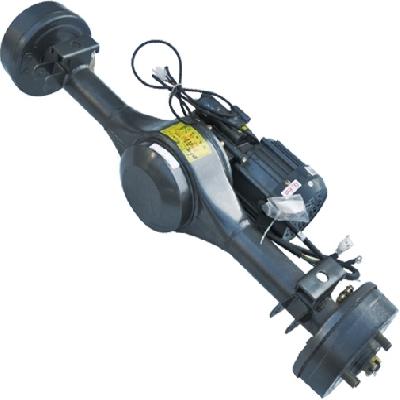 E Rickshaw Differential Rear Axle With Motor