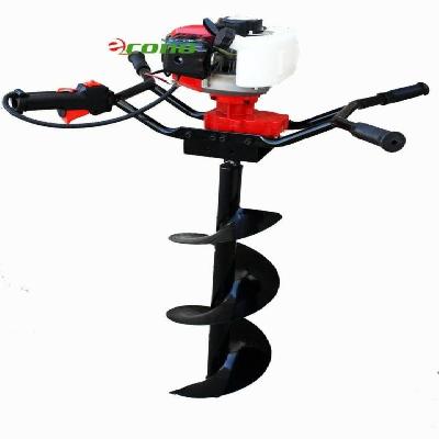Earth Auger Drilling Machine Heavy Duty Petrol Engine Earth Hole Digger Agricultural Equipments