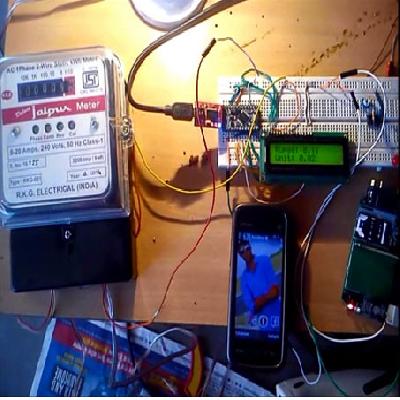 Low Cost Electricity Meter Reading System using GSM