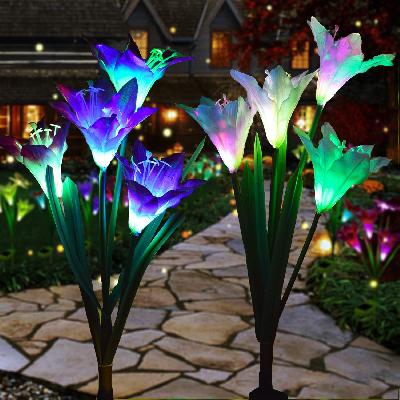 Decorative Solar Power Garden Light