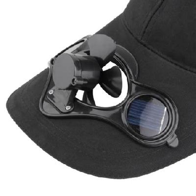Lady Solar Powered Fan Cap