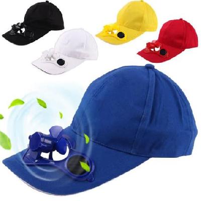 Outdoor Solar Fan Hat Cooling Cap