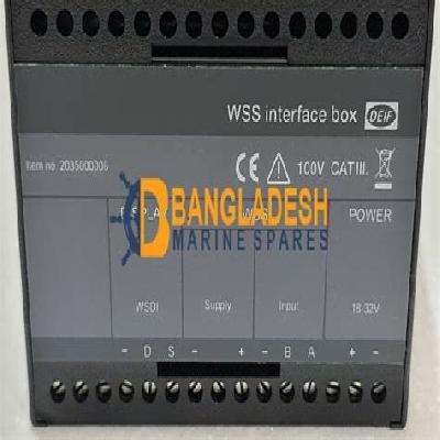DEIF WSS INTERFACE BOX 2035000006 100V CAT III